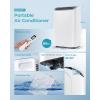 imageEUHOMY 10000 BTU Portable Air Conditioners Up to 450 sqft 31 Standing Smart Cooling AC with Remote Dehumidifier Fan Air Conditioner Cools Room 3 Modes 24hour timer LED Display Bedroom14000 BTU