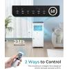 imageEUHOMY 10000 BTU Portable Air Conditioners Up to 450 sqft 31 Standing Smart Cooling AC with Remote Dehumidifier Fan Air Conditioner Cools Room 3 Modes 24hour timer LED Display Bedroom10 000 BTU  NEW