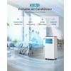 imageEUHOMY 10000 BTU Portable Air Conditioners Up to 450 sqft 31 Standing Smart Cooling AC with Remote Dehumidifier Fan Air Conditioner Cools Room 3 Modes 24hour timer LED Display Bedroom10 000 BTU