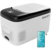 imageEUHOMY 12 Volt Refrigerator 17QT16L Car Refrigerator APP Control Car Fridge 110240V AC 1224V DC Portable Freezer 468 12V Cooler For Van Fishing Camping Travel HomeWhite Black