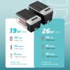 imageEUHOMY 12 Volt Refrigerator 19QT18L Compressor Electric Cooler APP Control Car Fridge 468 Portable Refrigerator 1224V DC 110240V AC Portable Freezer for Camping Travel Boat19 QT