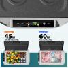 imageEUHOMY 12 Volt Refrigerator 22QT21L 12V Cooler Compressor Electric Cooler 468 12V Fridge 1224V DC 110240V AC Portable Freezer for Camping Travel Truck Home22 Quart