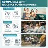 imageEUHOMY 12 Volt Refrigerator 22QT21L 12V Cooler Compressor Electric Cooler 468 12V Fridge 1224V DC 110240V AC Portable Freezer for Camping Travel Truck Home22 Quart