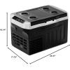 imageEUHOMY 12 Volt Refrigerator 22QT21L 12V Cooler Compressor Electric Cooler 468 12V Fridge 1224V DC 110240V AC Portable Freezer for Camping Travel Truck Home22 Quart