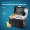 imageEUHOMY 12 Volt Refrigerator 32QT30L Electric Cooler Car Fridge APP Control Car Refrigerator 1224V DC 110240V AC Portable Freezer Usable Battery for Camping Travel Truck OutdoorRefrigerator
