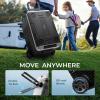 imageEUHOMY 12 Volt Refrigerator 37QT35L Electric Cooler Portable Freezer 12V24V DC 110240V AC 12V Fridge 468 12V Cooler with Wheels ampamp 2 Baskets for Travel Truck Boat CampingRefrigerator