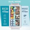 imageEUHOMY 12 Volt Refrigerator 48QT45L Electric Cooler 12V Fridge APP Control 12V Cooler 468 Portable Freezer 1224V DC 110240V AC for Camping Travel Truck Home37QT