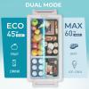 imageEUHOMY 12 Volt Refrigerator 48QT45L Electric Cooler 12V Fridge APP Control 12V Cooler 468 Portable Freezer 1224V DC 110240V AC for Camping Travel Truck Home48QT