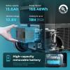 imageEUHOMY 12 Volt Refrigerator with Ice Maker 48QT45L Electric Cooler Usable Battery Dual Zone Car Refrigerator APP Control 12V Fridge 1224V DC 110240V AC for Camping Travel Outdoor HomeRefrigeratorIce Maker