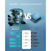 imageEUHOMY 18L Beverage Refrigerator Cooler 24 Cans Mini Fridge with Quiet Compressor Countertop Small Fridge with 40F61F Digital Temperature Control LED Lgiht for Home Bar Office18L