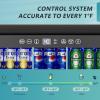 imageEUHOMY 24 Inch Beverage Refrigerator Builtin and Freestanding Beverage Cooler 180 Can Under Counter Beverage Fridge with Stainless Steel Door Outdoor Refrigerator for Soda Beer Wine24 Stainless Steel Refrigerator