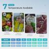 imageEUHOMY 32 CuFt Mini Fridge with Freezer Single Door Compact Refrigerator Energy Saving Mini Refrigerator Adjustable Thermostat Mini fridge for Bedroom Dorm Office SilverBlack