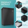 imageEUHOMY 35 CuFt Chest Freezer with Removable Basket Small Deep Freezer Adjustable 7 Thermostat Quiet Mini Freezer FreeStanding Top Door Energy Saving for ApartmentGarageBasementDormHomeBlack28 CUFT
