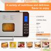 imageEUHOMY Bread Maker Machine 2LB Breadmaker with 13 Programs for 3 Loaf Sizes ampamp 3 Crust Colors Bread Machine Maker with Fruit and Nut Dispenser Nonstick Pan Dough Maker Ideal for Gifts BreadmakerBread Maker