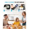 imageEUHOMY Bread Maker Machine 2LB Breadmaker with 13 Programs for 3 Loaf Sizes ampamp 3 Crust Colors Bread Machine Maker with Fruit and Nut Dispenser Nonstick Pan Dough Maker Ideal for Gifts BreadmakerNEW Bread Maker 13 Programs