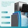 imageEUHOMY Commercial Ice Maker Machine 400Lbs24H SECOP CompressorampampETL Approval Industrial Ice Machine 250Lbs Storage Ice Ready in 815 min Stainless Steel Ice Maker for BarCafeRestaurantBusinessSilver