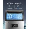 imageEUHOMY Commercial Ice Maker Machine70lbs24H36 Ice Cubes in 812 MinsUnder Counter Ice Maker with Water Filter12lbs Storage CapacityFreestanding Ice Machine for HomeBarCafeRestaurant100lbsday