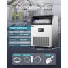 imageEUHOMY Commercial Ice Maker Machine70lbs24H36 Ice Cubes in 812 MinsUnder Counter Ice Maker with Water Filter12lbs Storage CapacityFreestanding Ice Machine for HomeBarCafeRestaurant350lbsday