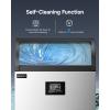 imageEUHOMY Commercial Ice Maker Machine70lbs24H36 Ice Cubes in 812 MinsUnder Counter Ice Maker with Water Filter12lbs Storage CapacityFreestanding Ice Machine for HomeBarCafeRestaurant350lbsday