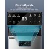 imageEUHOMY Commercial Ice Maker Machine70lbs24H36 Ice Cubes in 812 MinsUnder Counter Ice Maker with Water Filter12lbs Storage CapacityFreestanding Ice Machine for HomeBarCafeRestaurant100lbsday