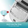 imageEUHOMY Commercial Ice Maker Machine70lbs24H36 Ice Cubes in 812 MinsUnder Counter Ice Maker with Water Filter12lbs Storage CapacityFreestanding Ice Machine for HomeBarCafeRestaurant265lbs