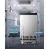 imageEUHOMY Commercial Ice Maker Machine70lbs24H36 Ice Cubes in 812 MinsUnder Counter Ice Maker with Water Filter12lbs Storage CapacityFreestanding Ice Machine for HomeBarCafeRestaurant70lbsday