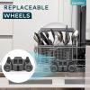 imageEUHOMY Mini Portable Dishwasher Countertop Compact Dishwashers Tabletop Small Dishwasher with 5L Builtin Water Tank with 6 Modes and Baby Care for Apartmentsampamp RVs No Hookup NeededDishwasher Wheel