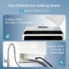 imageEUHOMY Mini Portable Dishwasher Countertop Compact Dishwashers Tabletop Small Dishwasher with 5L Builtin Water Tank with 6 Modes and Baby Care for Apartmentsampamp RVs No Hookup Needed6 Programs Dishwasher