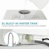 imageEUHOMY Mini Portable Dishwasher Countertop Compact Dishwashers Tabletop Small Dishwasher with 5L Builtin Water Tank with 6 Modes and Baby Care for Apartmentsampamp RVs No Hookup NeededDishwasher
