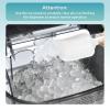 imageEUHOMY Nugget Ice Makers Countertop Pebble Ice Maker Machine with 35lbs24H Soft Ice SelfCleaning Sonic Ice Maker with Ice ScoopampampBasket Pellet Ice Maker for HomeKitchenOfficeStainless SteelsSilver