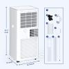 imageEUHOMY Portable Air Conditioners 8000 Btu 3 in 1 Portable Cooling AC with Dehumidifier Fan Sleep Modes AC Unit with Remote Control ampamp 24H Timer for Bedroom Rooms Apartments up to 350 SqFt8 000 BTUs  Old