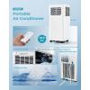 imageEUHOMY Portable Air Conditioners 8000 Btu 3 in 1 Portable Cooling AC with Dehumidifier Fan Sleep Modes AC Unit with Remote Control ampamp 24H Timer for Bedroom Rooms Apartments up to 350 SqFt8 000 BTU
