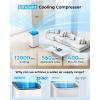 imageEUHOMY Portable Air Conditioners 8000 Btu 3 in 1 Portable Cooling AC with Dehumidifier Fan Sleep Modes AC Unit with Remote Control ampamp 24H Timer for Bedroom Rooms Apartments up to 350 SqFt12 000 BTU