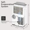 imageEUHOMY Portable Air Conditioners 8000 Btu 3 in 1 Portable Cooling AC with Dehumidifier Fan Sleep Modes AC Unit with Remote Control ampamp 24H Timer for Bedroom Rooms Apartments up to 350 SqFt10 000 BTU  Old