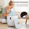 imageEUHOMY Towel Warmer Bucket 20L Large Towel Warmer for Bathroom and Spa Auto ShutOff ampamp Adjustable Timer for 20406090 mins Towel Warmer with Fragrance DiscGift for HimampampHer BlanketsWhite