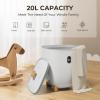 imageEUHOMY Towel Warmer Bucket 20L Large Towel Warmer for Bathroom and Spa Auto ShutOff ampamp Adjustable Timer for 20406090 mins Towel Warmer with Fragrance DiscGift for HimampampHer BlanketsWhite