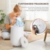 imageEUHOMY Towel Warmer Bucket 20L Large Towel Warmer for Bathroom and Spa Auto ShutOff ampamp Adjustable Timer for 20406090 mins Towel Warmer with Fragrance DiscGift for HimampampHer BlanketsWhite