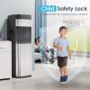 imageEuhomy Bottom Loading Water Cooler for 5 Gallons 3 Temperature SettingsColdHotWarm Child Safety Lock Water Dispenser for Apartments Schools Companies BlackSliver