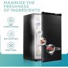 imageEuhomy Upright freezer 30 Cubic Feet Single Door Compact Mini Freezer with Reversible Door Small freezer for HomeDormsApartmentOffice BlackBlack