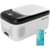 imageEUHOMY 12 Volt Refrigerator 17QT16L Car Refrigerator APP Control Car Fridge 110240V AC 1224V DC Portable Freezer 468 12V Cooler For Van Fishing Camping Travel HomeWhite Black