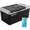 imageEUHOMY 12 Volt Refrigerator 19QT18L Compressor Electric Cooler APP Control Car Fridge 468 Portable Refrigerator 1224V DC 110240V AC Portable Freezer for Camping Travel Boat19 QT