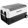 imageEUHOMY 12 Volt Refrigerator 58QT55L 12V Fridge Electric Cooler 1224V DC 120240V AC 468 12V Freezer Removable Divider Car Fridge For Camping RV Travel Fishing Outdoor37QT