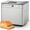 imageEUHOMY Bread Maker Machine 2LB Breadmaker with 13 Programs for 3 Loaf Sizes ampamp 3 Crust Colors Bread Machine Maker with Fruit and Nut Dispenser Nonstick Pan Dough Maker Ideal for Gifts BreadmakerBread Maker 13 Programs