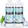 imageEUHOMY Ice Machine Cleaner Descaler 16 Fl OZ Ice Maker Cleaner 4 Uses Per Bottle Ideal Universal Descaling Solution for All Brands Ice Maker Single Use Coffee and Espresso Machines32 Fl Oz Pack of 1