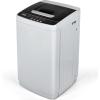 imageEuhomy 103cuft Portable Washer 88LBS Capacity Small Portable Washing Machine with 10 Programs 5 Water Levels Drain Pump and LED DisplayCompact Washer for Apartments RVs Homes Light Gray09 cuft