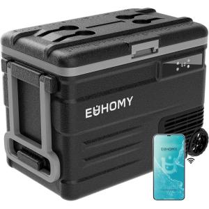 imageEUHOMY 12 Volt Refrigerator 80QT75L 12V Fridge Electric Cooler APP Control Car Fridge 1224V DC 110240V AC Car Refrigerator 068 12 Volt Cooler for Camping Trip Truck Boating Outdoor59 QT