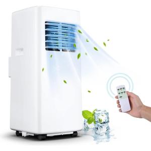 imageEUHOMY Portable Air Conditioners 8000 Btu 3 in 1 Portable Cooling AC with Dehumidifier Fan Sleep Modes AC Unit with Remote Control ampamp 24H Timer for Bedroom Rooms Apartments up to 350 SqFt8 000 BTUs  Old
