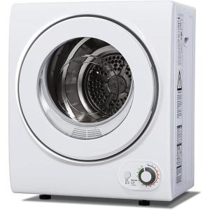 imageEuhomy 110V Portable Clothes Dryer 850W Compact Laundry Dryers 15 cuft Front Load Stainless Steel Electric Dryers Machine with Stainless Steel Tub for ApartmentRVsDormsWhite Easy Control15 CuFt
