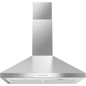 imageEuhomy Ductless Under Cabinet Range Hood 30 inch with 2 Speed Exhaust Fan Kitchen Wall Mount Range Hood 300 CFM with 2W LED Light Vent Hood with Washable Filter Stainless SteelWall Mount  Press Button