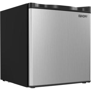 imageEuhomy Upright freezer 30 Cubic Feet Single Door Compact Mini Freezer with Reversible Door Small freezer for HomeDormsApartmentOffice BlackSilver